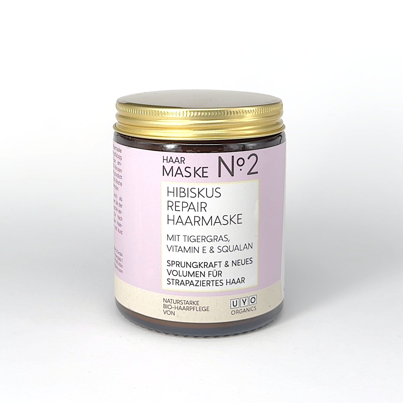 Bio-Haarmaske für feines und anspruchsvolles Haar – Hibiskus Repair | uyo organics