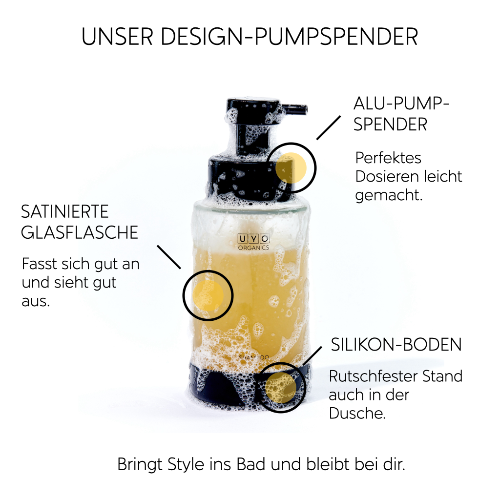 Bio-Shampoo Refill Amla & grüner Tee uyo organics